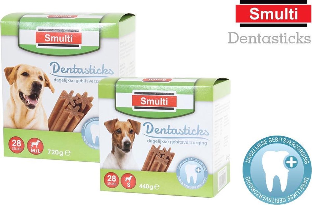 Smulti Dentasticks 440g 