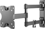 DELTACO ARM-1204 3-weg muurbeugel - 13’’- 27 inch - tot 20kg - Zwart