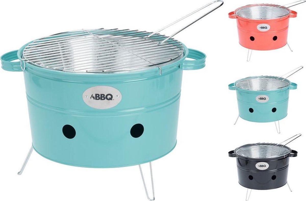 BBQ barbecue emmer - houtskool Ø34