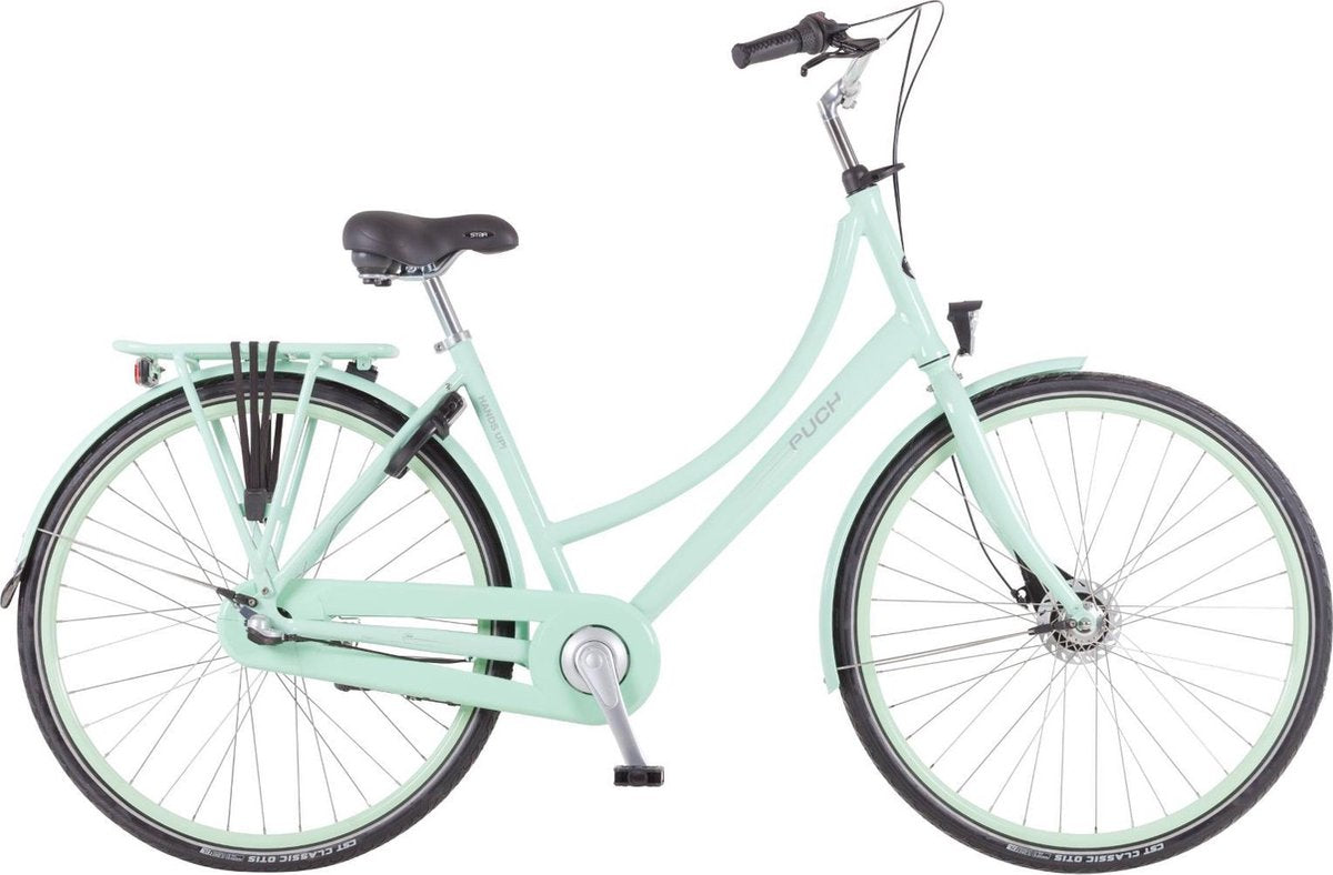 Puch Hands-Up!-S Damesfiets Pearl Green Gloss 55 cm