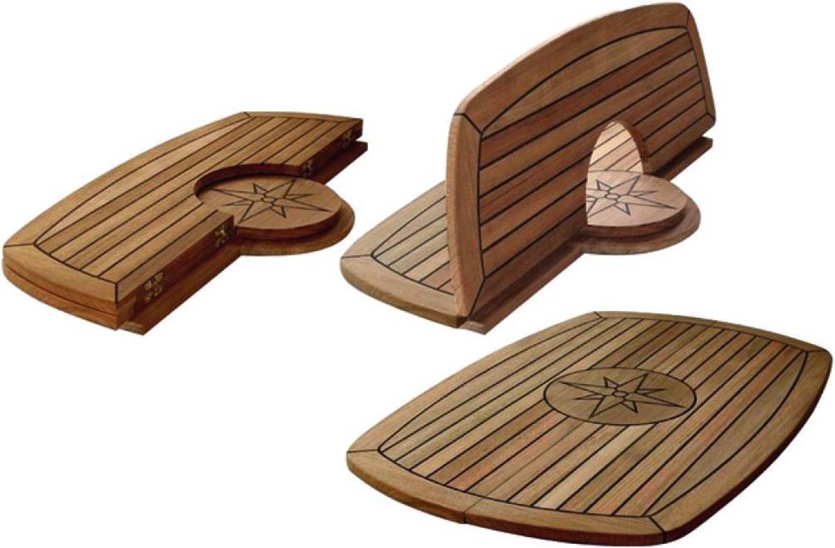 Talamex Tafelblad Circle teakhout