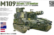 1:35 AFV Club AF35329 M109 155mm L23 Howitzer Tank Plastic kit