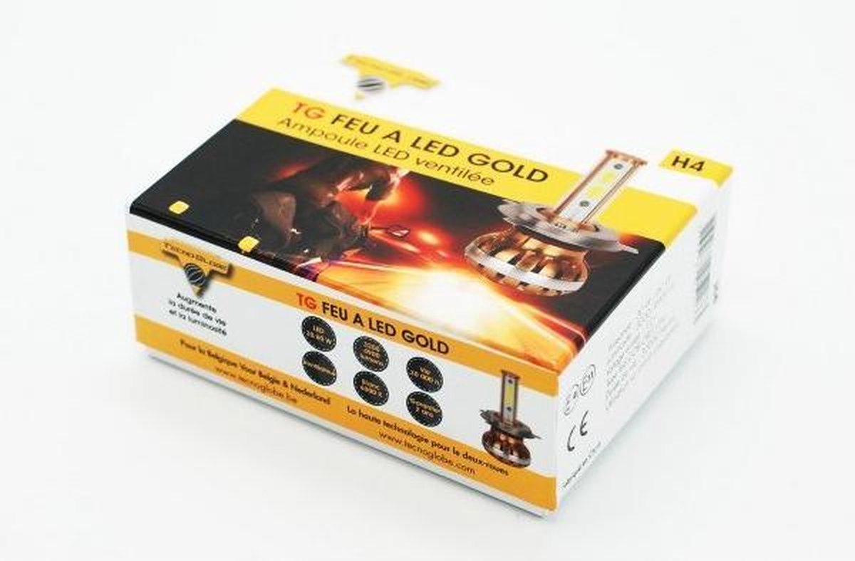Tecnoglobe LED H11 lamp Gold 360 gr Motor