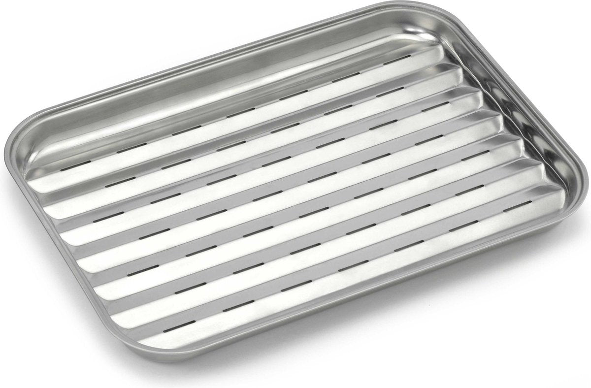 Barbecook Grillpan - RVS - Grijs