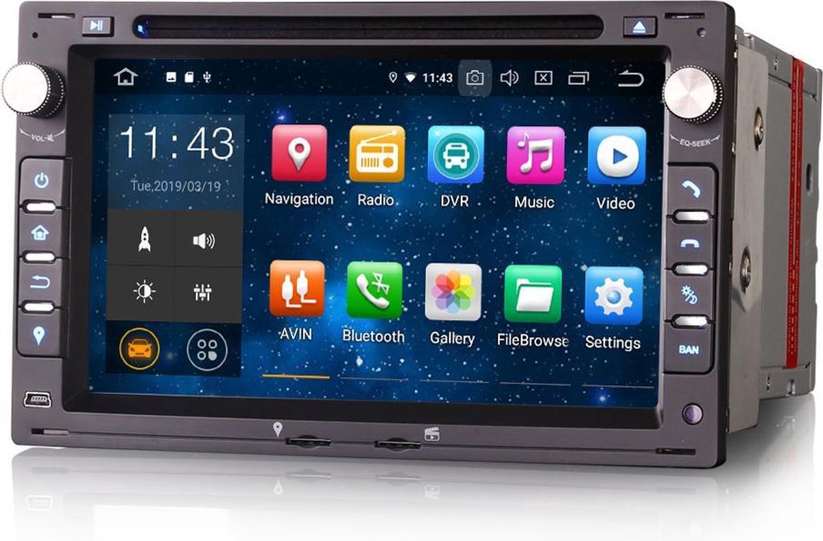Seat Skoda Android 10 Autoradio | Peugeot 307 | Ford Galaxy Navi