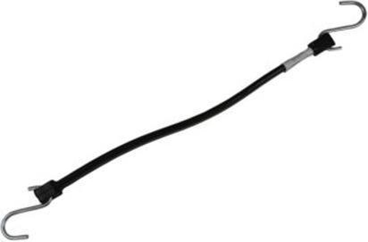 Spanbandrubber met haak 38cm