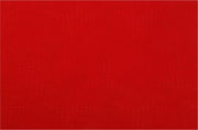 Placemat Rechthoek 30 x 45 cm. Rood gevlochten