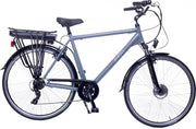 Amigo E-Active - Elektrische stadsfiets voor heren - Met 7 versnellingen - Matgrijs