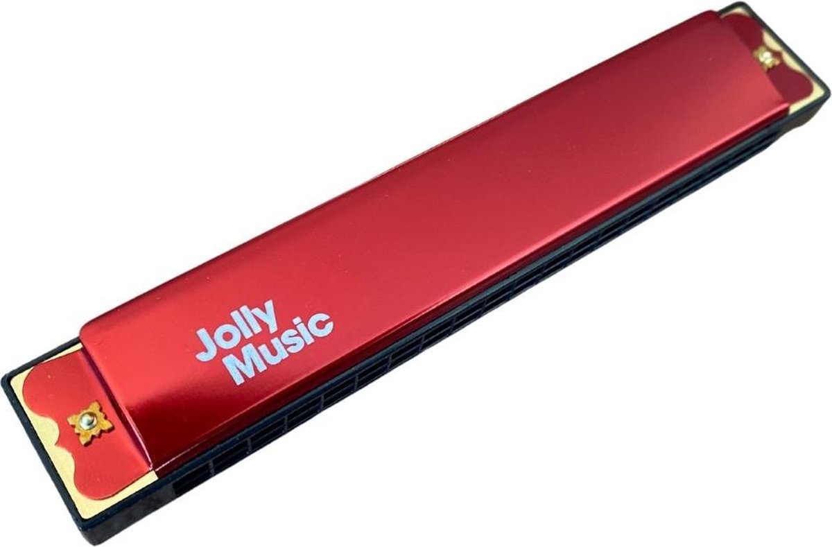Mondharmonica - Jolly Music - Premium Mondharmonica voor Volwassenen en Kinderen - Blues Harmonica C Majeur - Mondharmonica