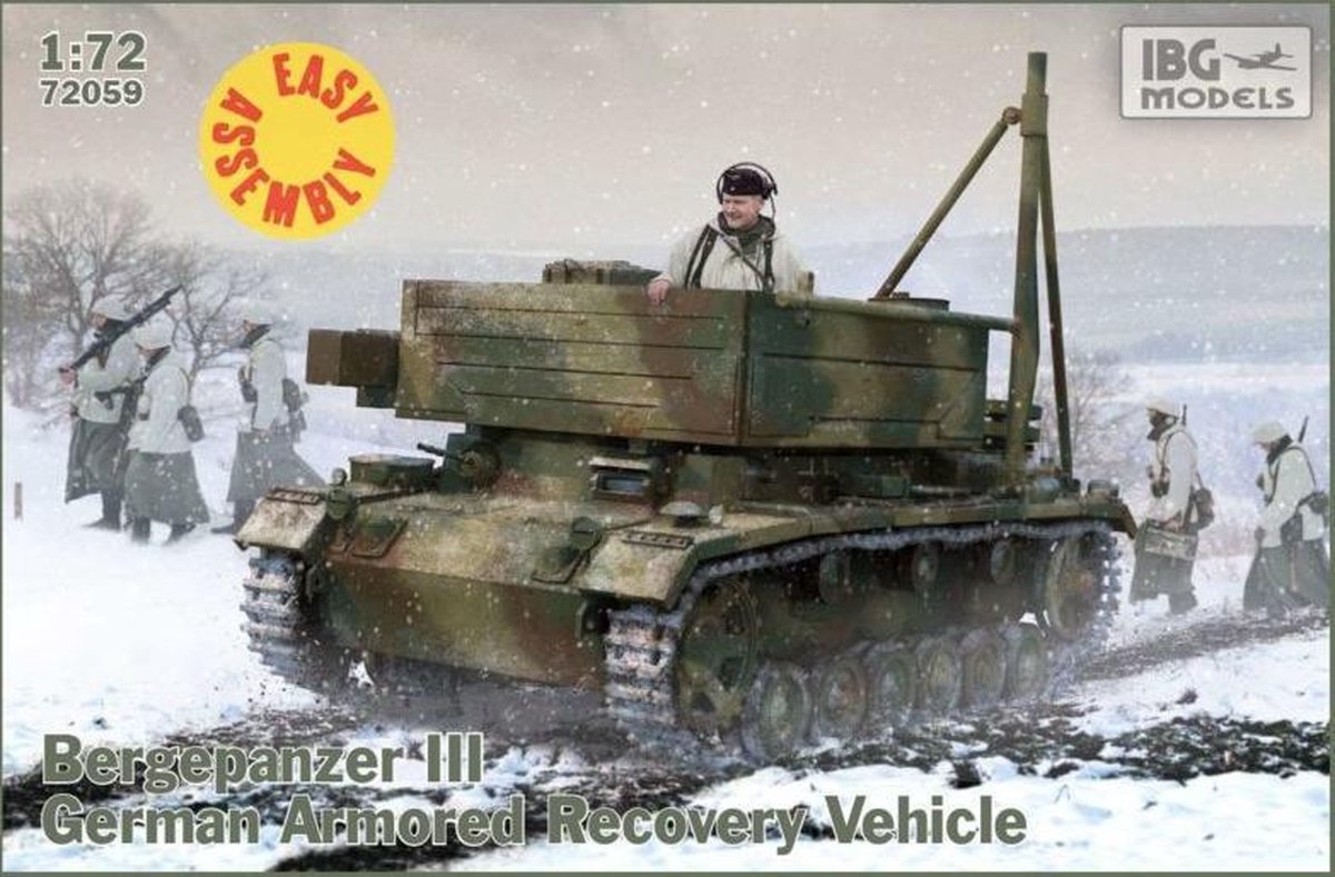 IBG | 72059 | Bergepanzer III | 1:72