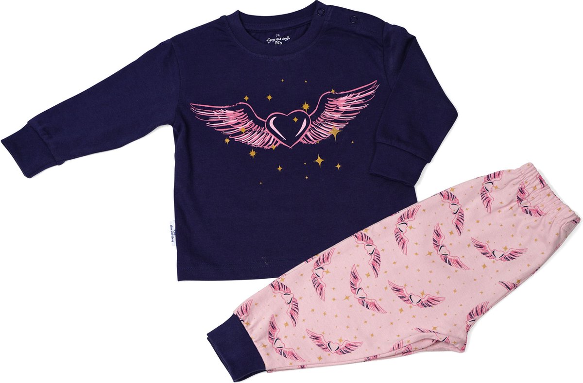 Frogs & Dogs - peuter/kleuter/kinder/tiener - pyjama - Unicorn Heart - maat 92