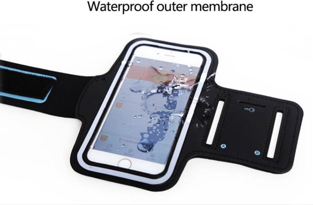 Hardloop telefoonhouder | Hardloop armband | Hardloop armband telefoon | Universeel | Iphone 11 Pro | XS | X | 8 | 7 | 6 | Samsung S8/S9/S10/S8+/S9+/S10+ | Huawei | Hardloop accesoires | Hardlopen | Sport armband | Telefoonhouder