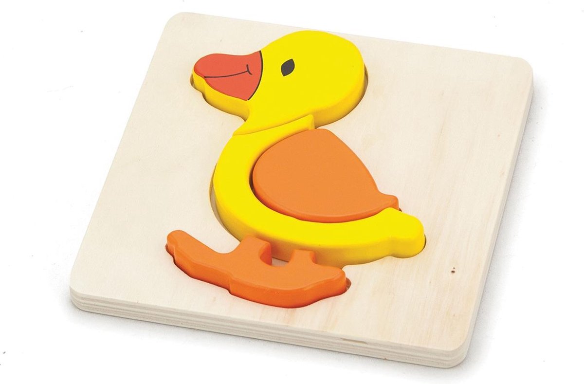 Viga Toys - Mini Puzzel - Eend