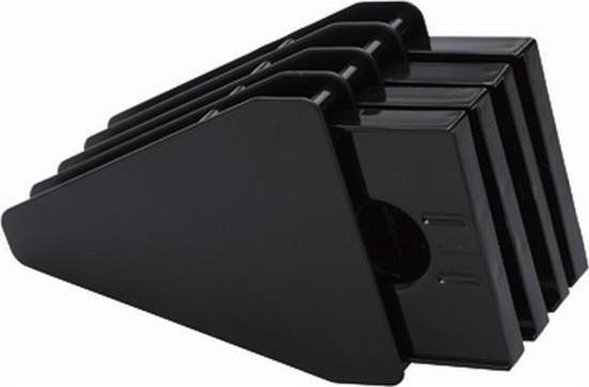 Manuele Groentehakker Masterpro Zwart ABS (13 x 14 x 41 cm)