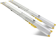 Datona® - Oprijplaat uitschuifbaar - 180 cm (2 stuks)