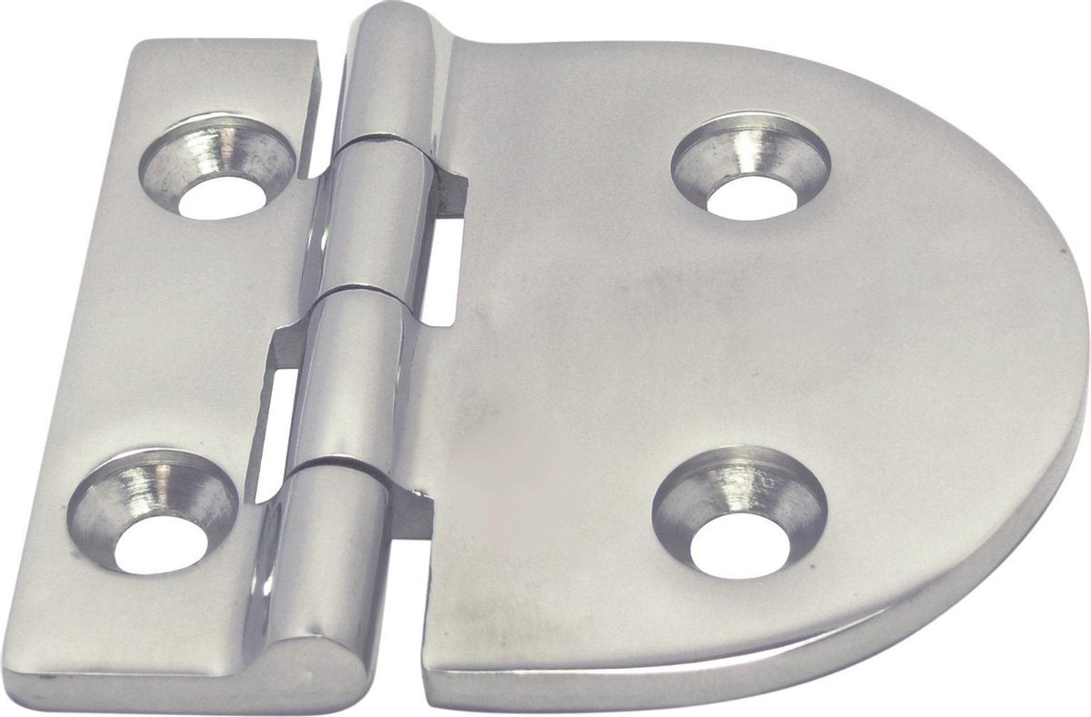 Luikscharnier - 72x65x4 - Rvs 316 - Knoop boven