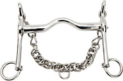 Horka Dressuurstang Met Tongboog 16 Mm Rvs Maat 11