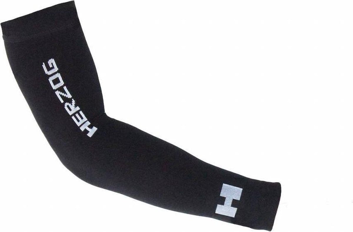 Herzog Pro Sport Compression Armsleeves Zwart - Maat L Lang