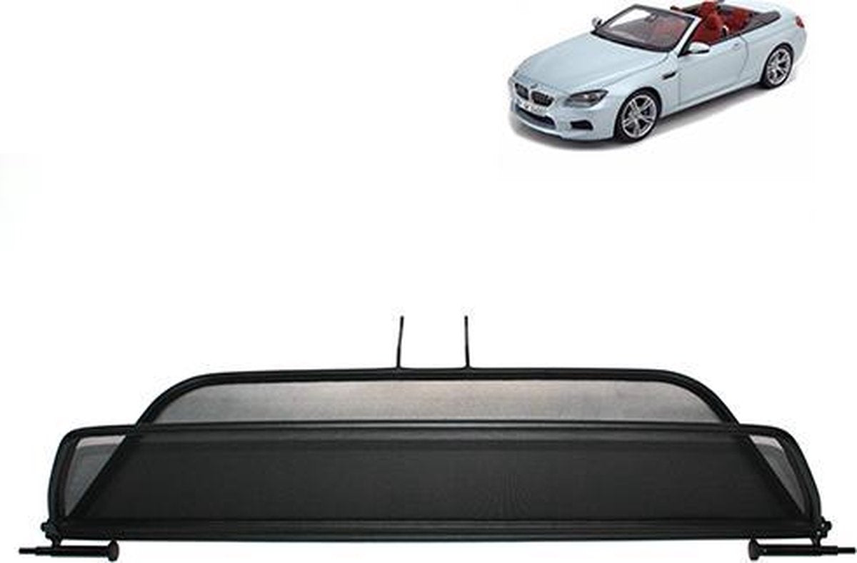 Cabrio Windscherm BMW 6 Serie F12 | 2011 - 2015  | Zwart