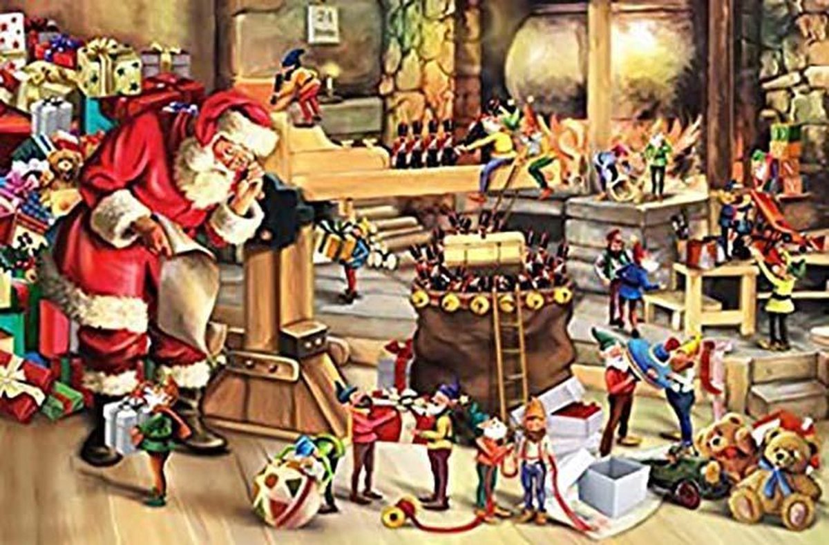 6X kerst placemats 28149