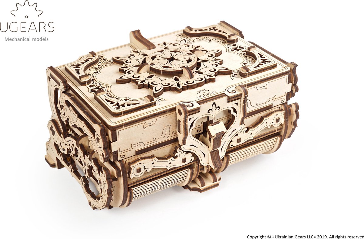 Ugears Houten Modelbouw - Antiek Doosje