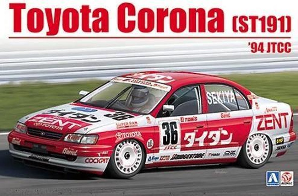 1:24 Beemax 24013 Toyota Corona [ST191] '94 JTCC Plastic kit