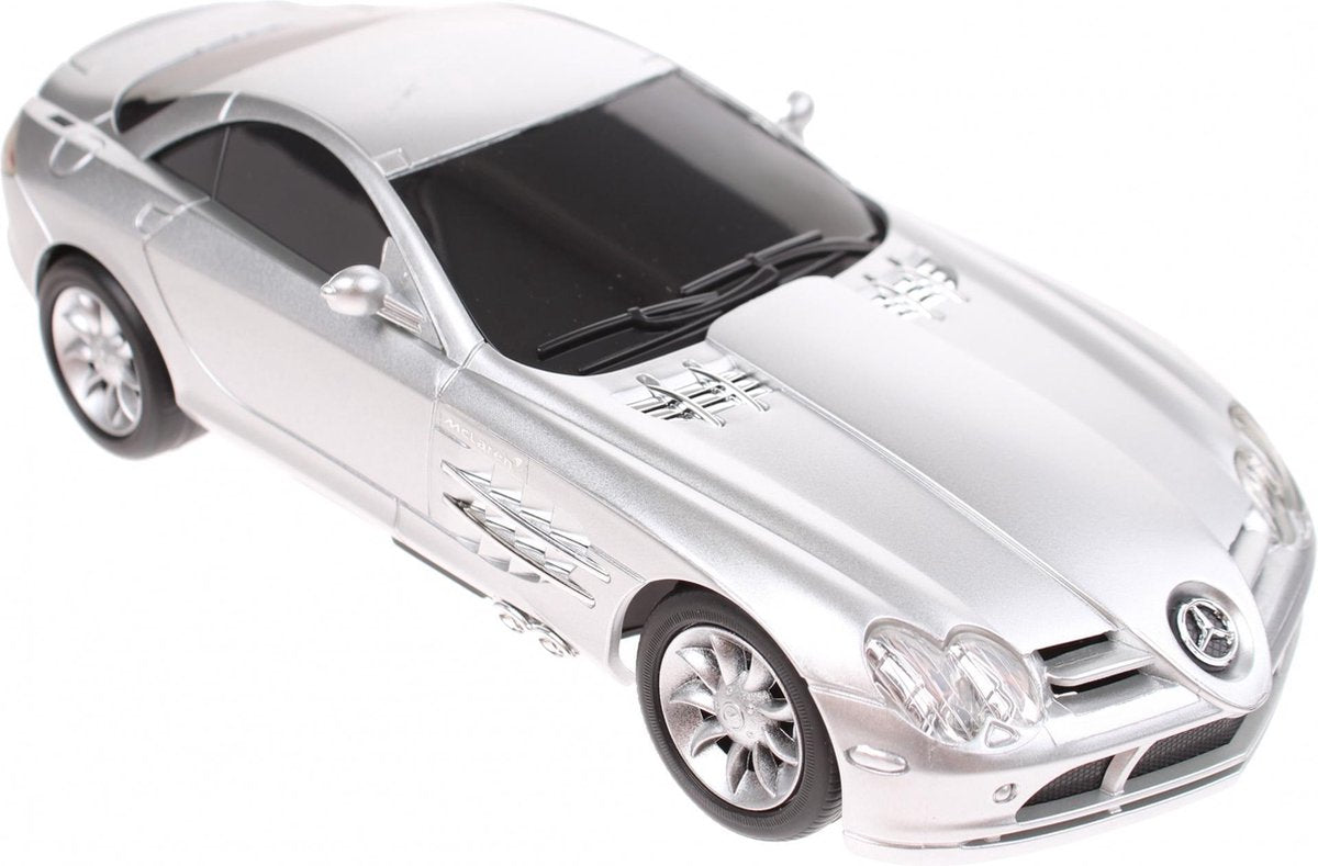 Radio Fun Rc Mercedes-benz Slr Mclaren 1:24 Zilver