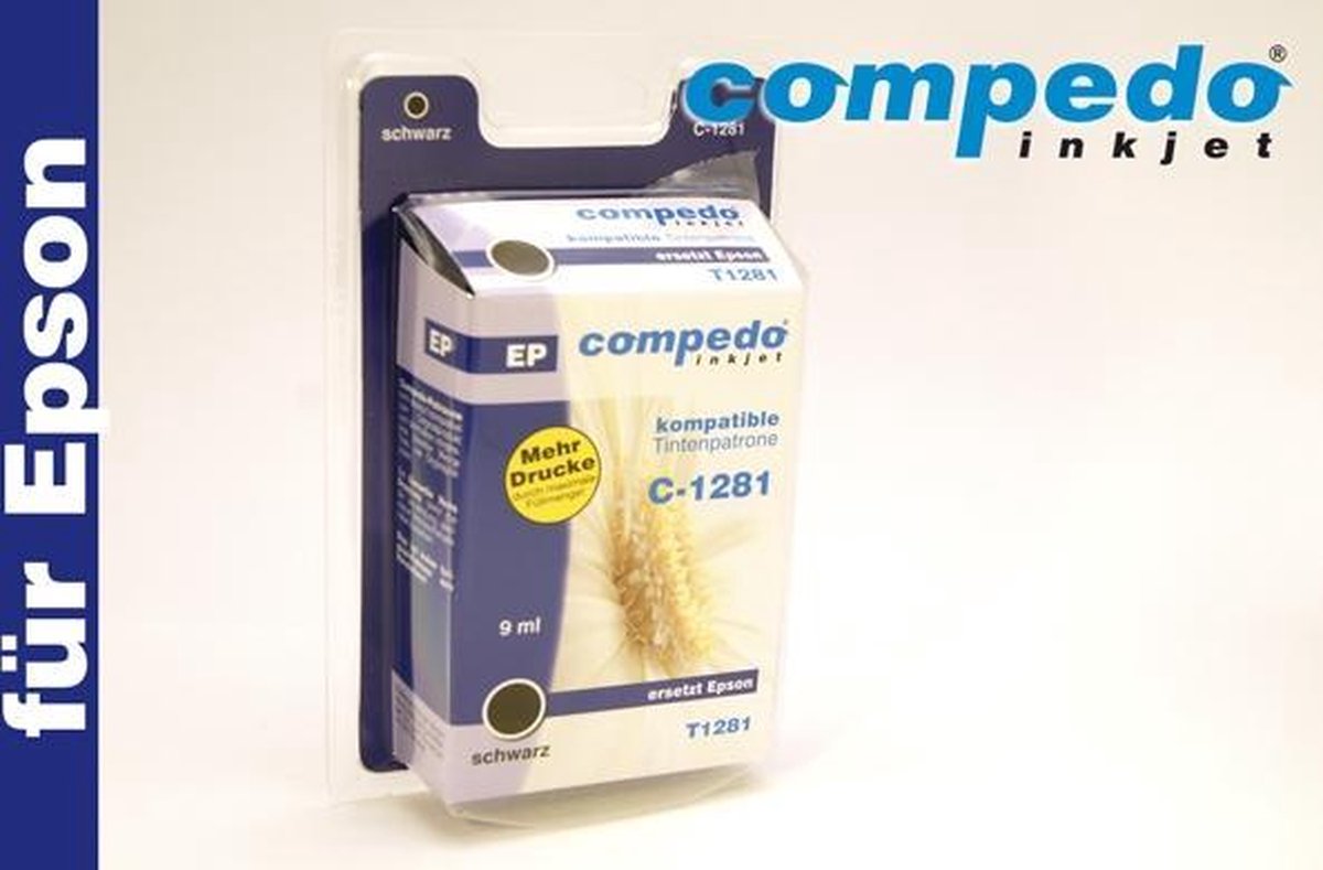 Compedo Printercartridge voor Epson T1281/T1284