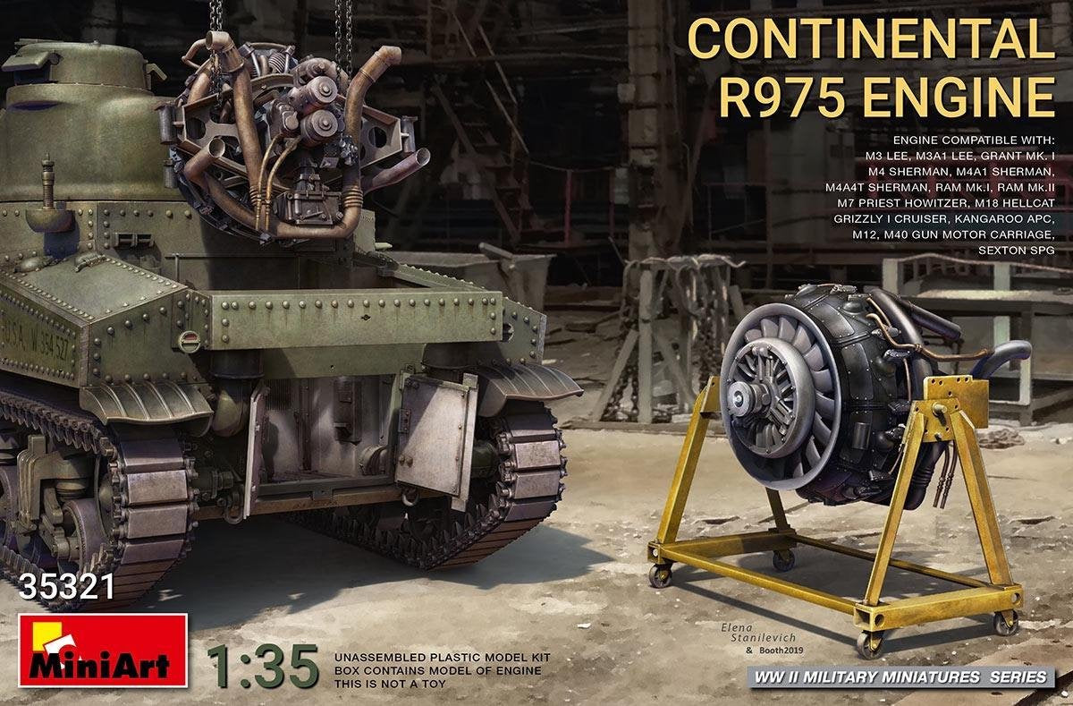 CONTINENTAL R975 ENGINE