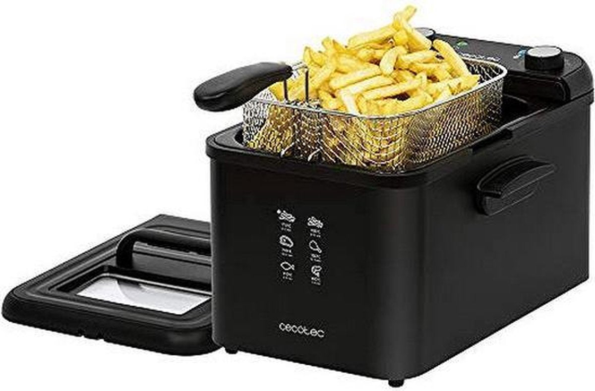 Friteuse Cecotec Cleanfry Infinity 4000 4 L 3270W - ZWART