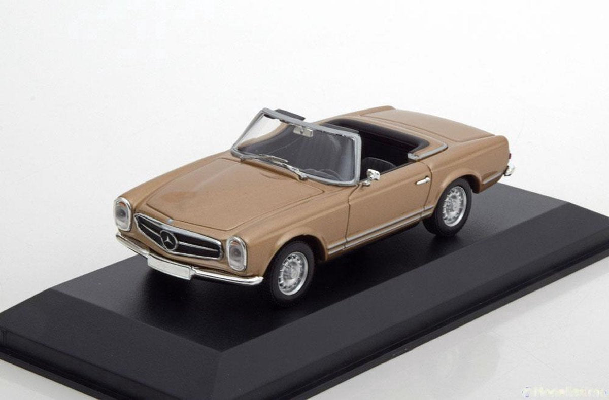 Mercedes-Benz 230 SL Pagode 1965 Goud Metallic 1-43 Maxichamps