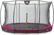 Inground trampoline EXIT Silhouette -  ø427cm - met net