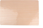 Yong Stripes Placemat - 45 x 30 cm - Oranje