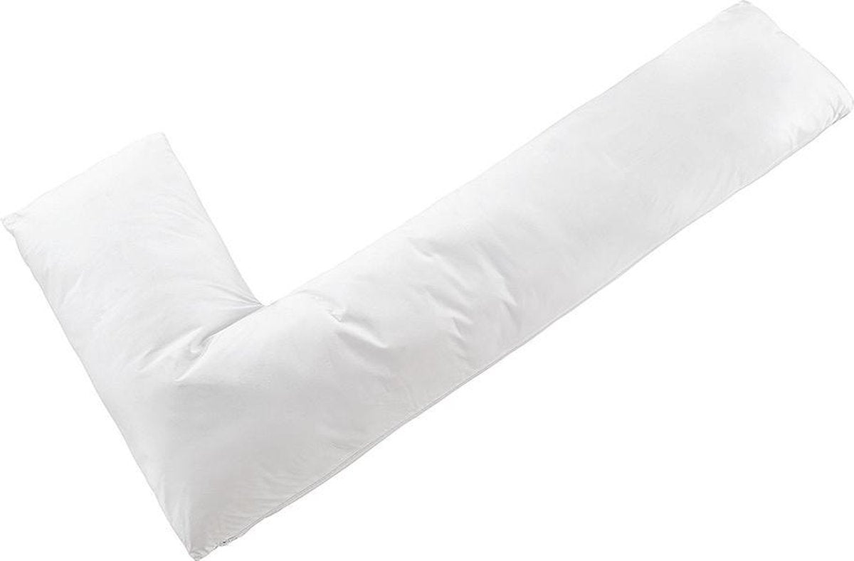 Ideale Percale Katoen Hug Kussen | 137 x 71 x 20 | Zacht En Soepel | Voor Een Goede Nachtrust