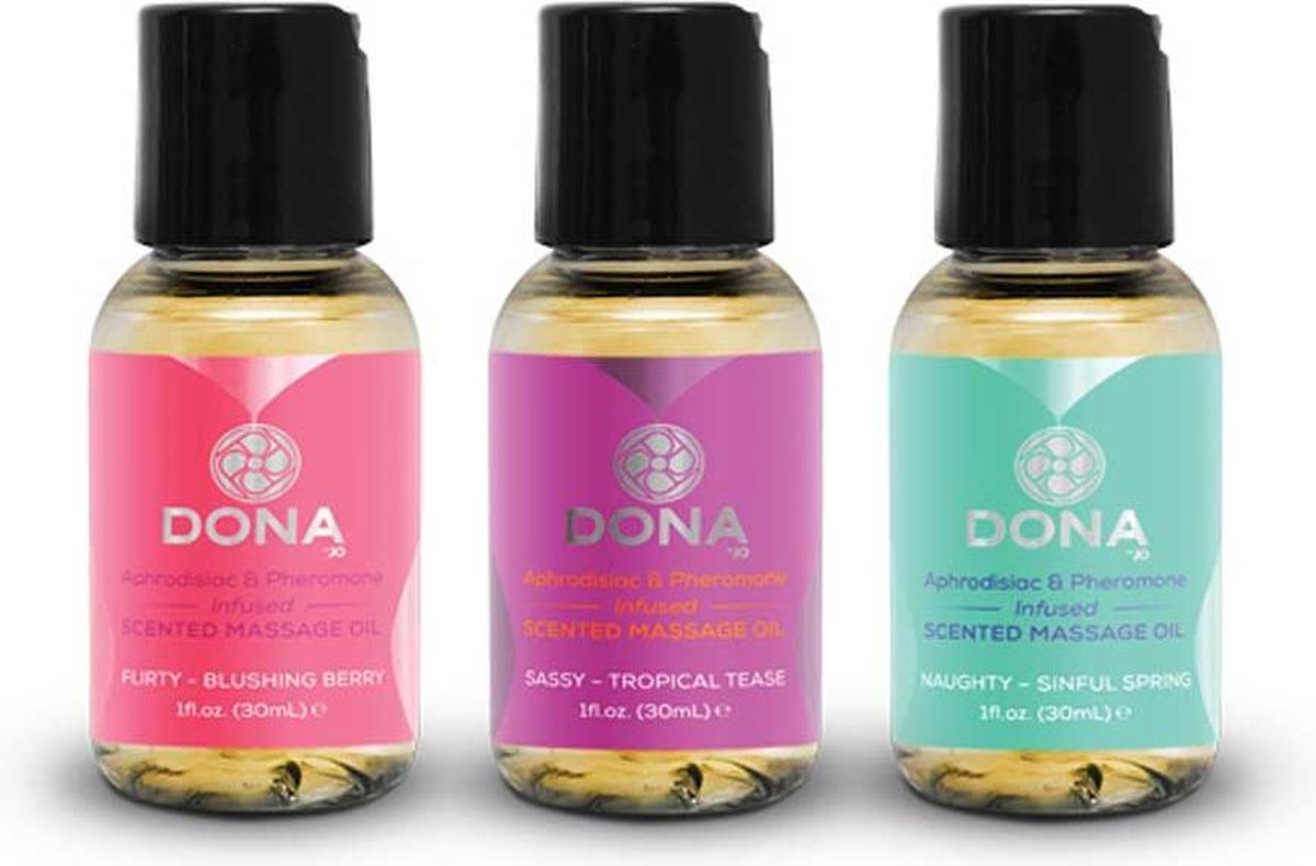 Dona Scented Massage Gift Set  - 3 x 30ml