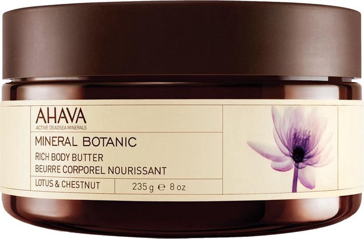 AHAVA Mineral Botanic Rich Body Butter Lotus & Chestnut Bodybutter 235 gr.