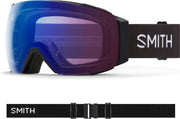 Smith IO Mag goggle black / chromapop photochromic rose flash (met extra lens)