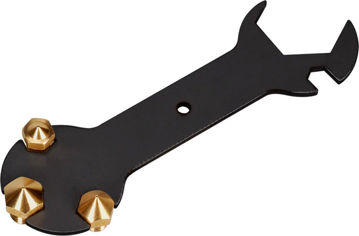 Hiden | 3D printing | Multifunctionele Nozzle Sleutel - Heatbed Tool | Zwart