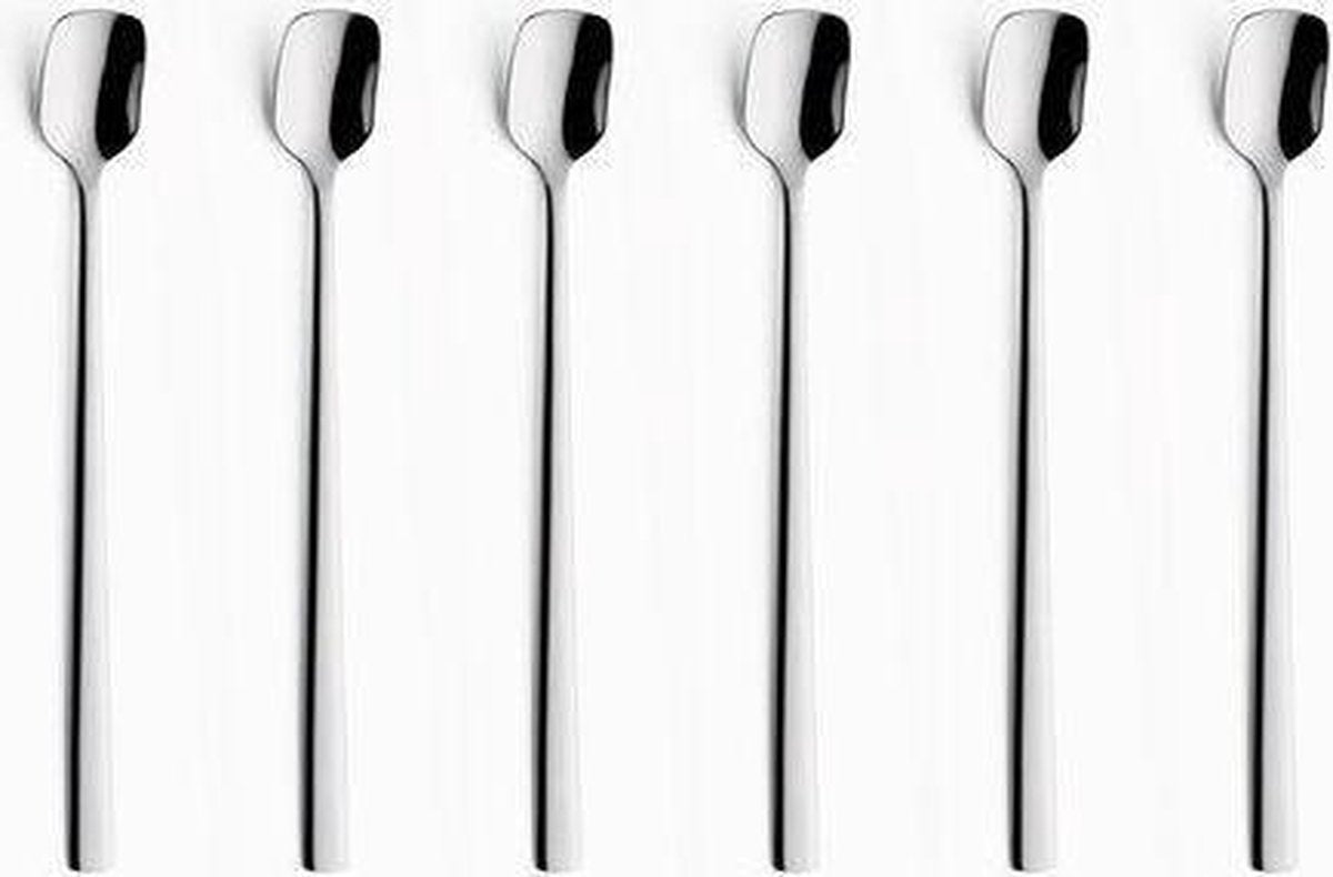 Amefa Moderno Sorbetlepels - 6 Stuks - Cadeauverpakking