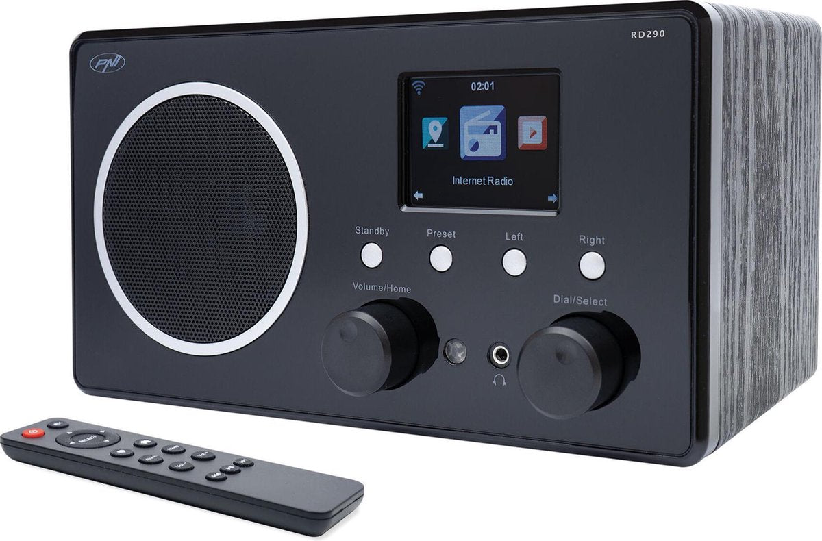 PNi RA-290 DAB FM Internet Radio met Spotitym AirMusic Control