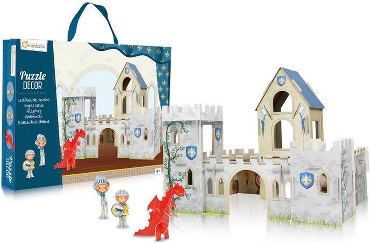 Avenue Mandarine 3D Scene Puzzel Ridderkasteel