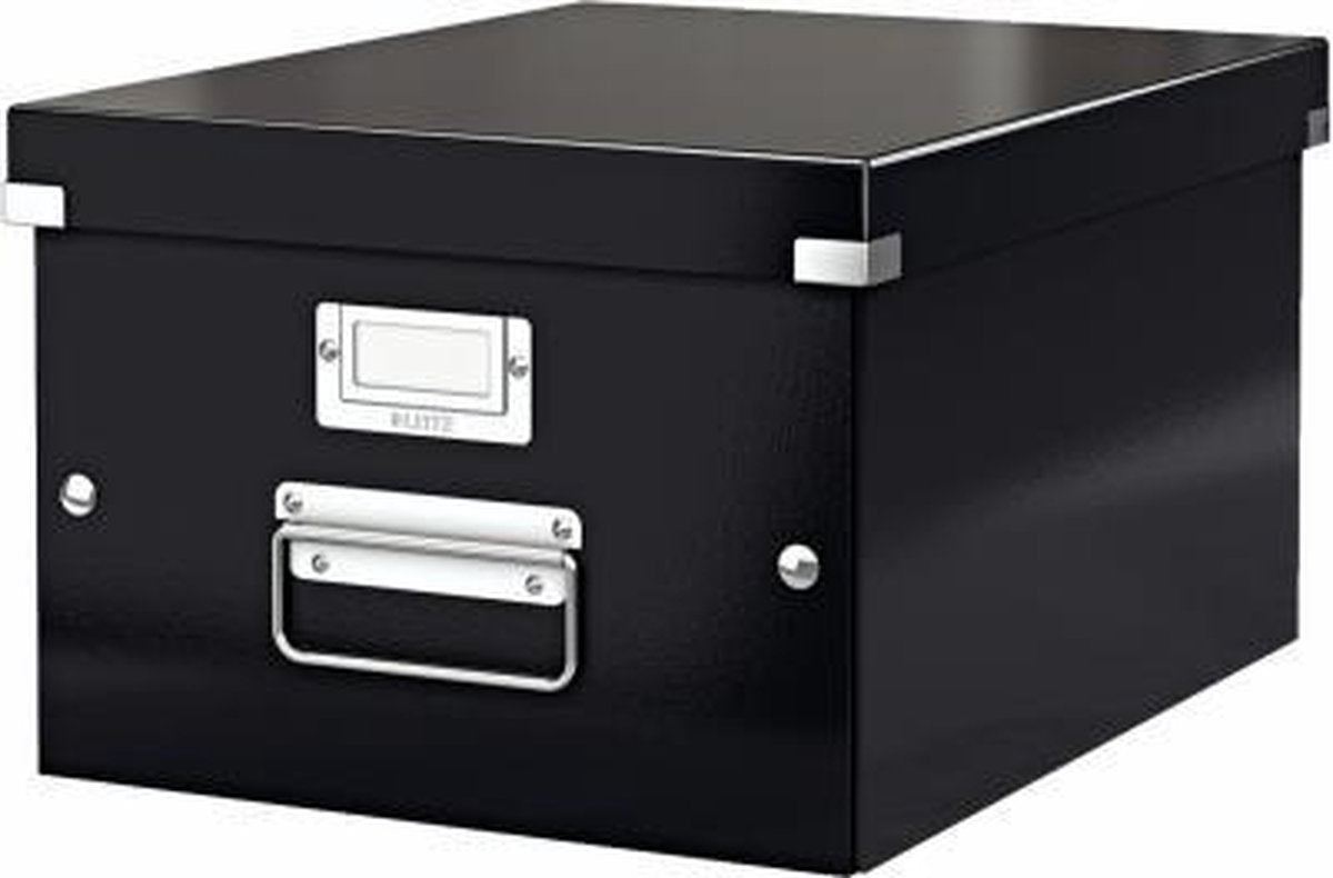 Leitz Click & Store Opbergdoos Middelgroot (A4) - zwart