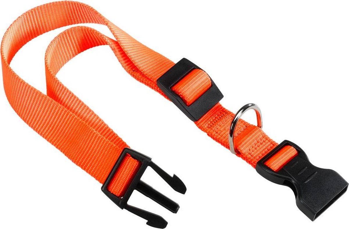 Ferplast Hondenhalsband Club 25 X 1 Cm Nylon Oranje