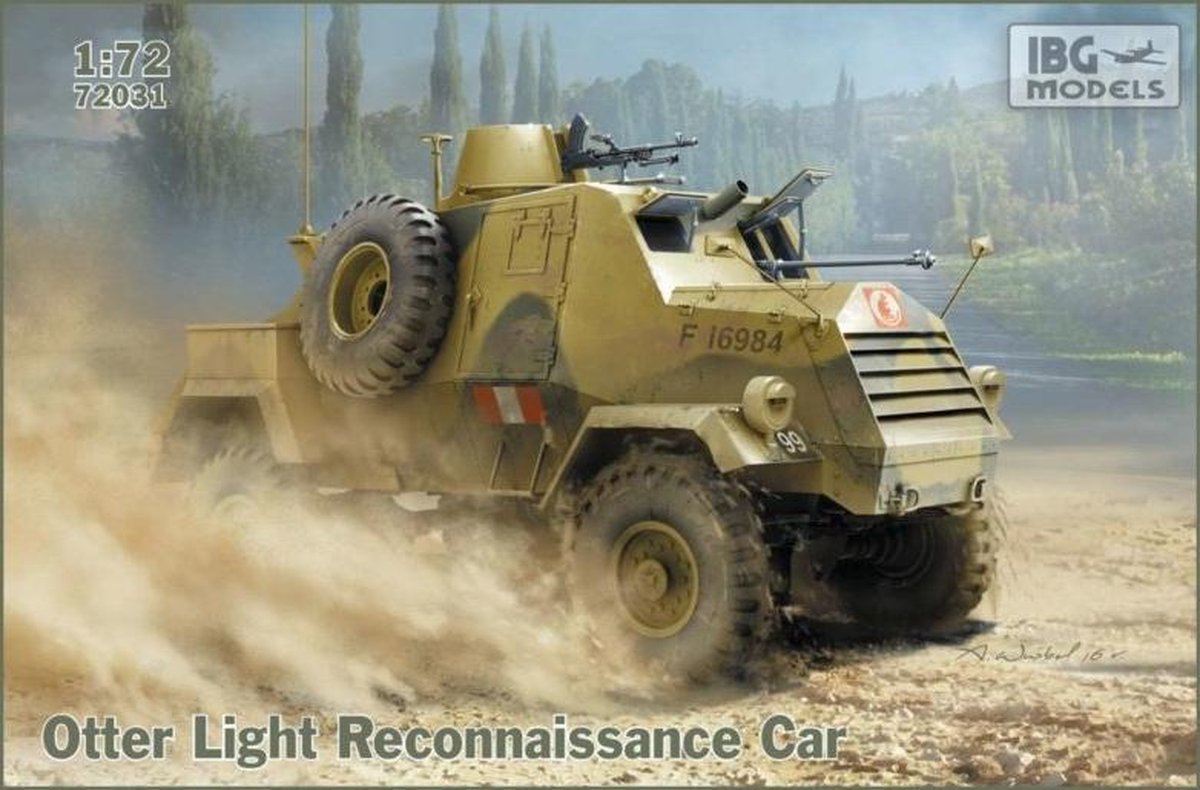 IBG | 72031 | Otter light reconnaissance car | 1:72