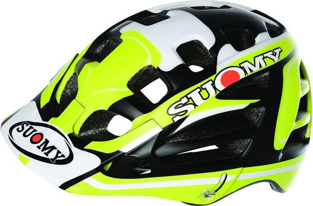 Suomy helm Scrambler Desert (geel/mat zwart)