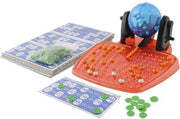 Bingo spel inclusief 72 kaartjes / compleet inclusief alle toebehoren| Rood / blauw van kleur |