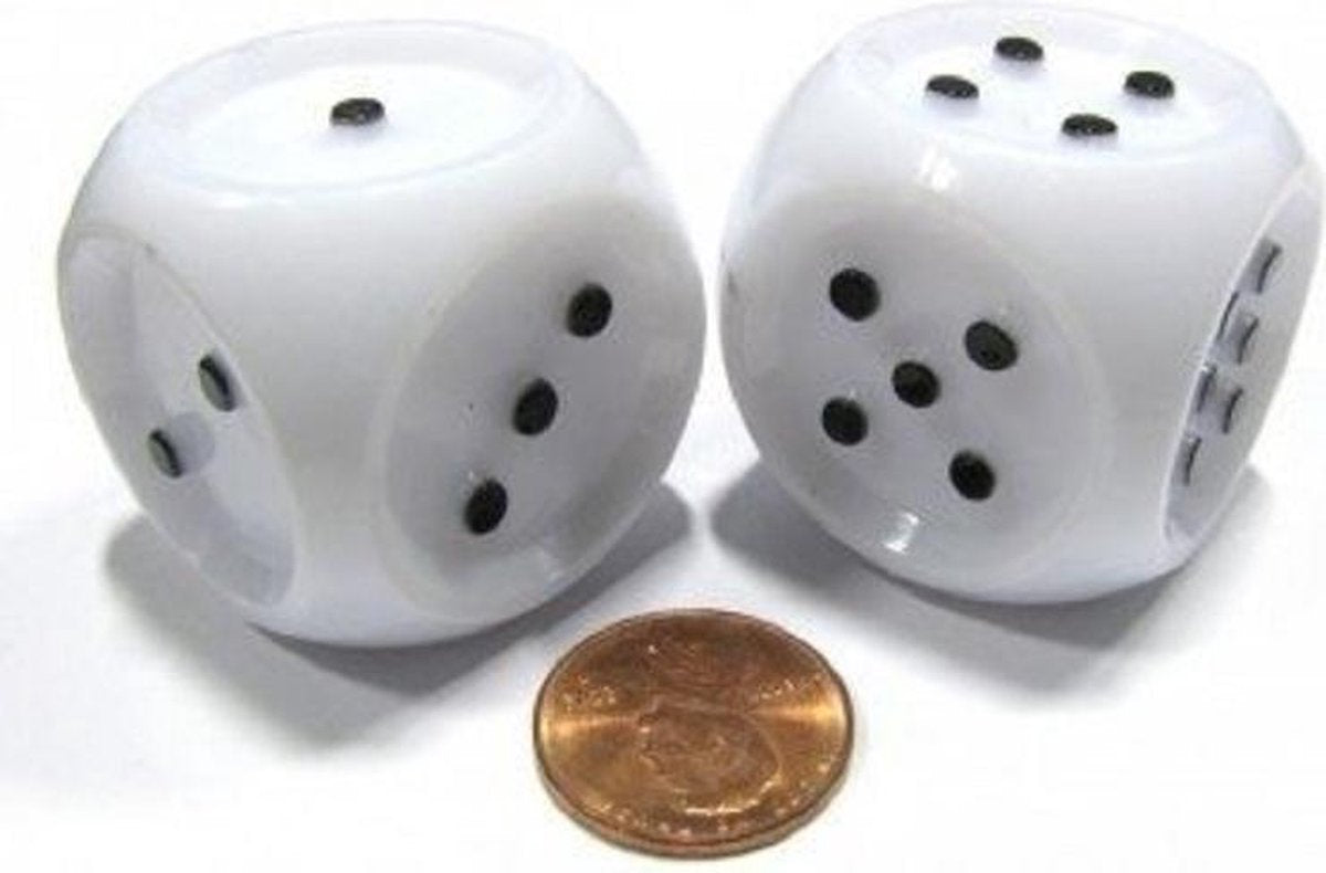 dobbelstenen met voelbare punten - tactile dice