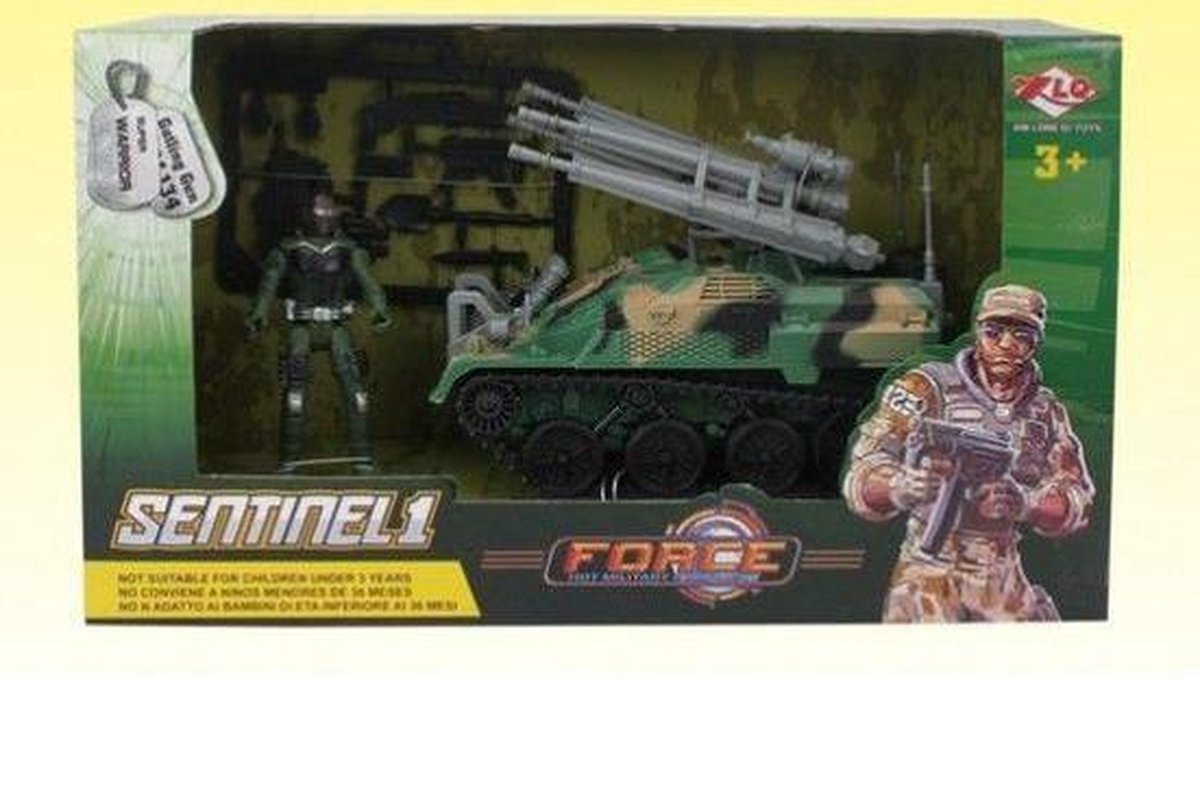 Force Military Leger Speelset Tank