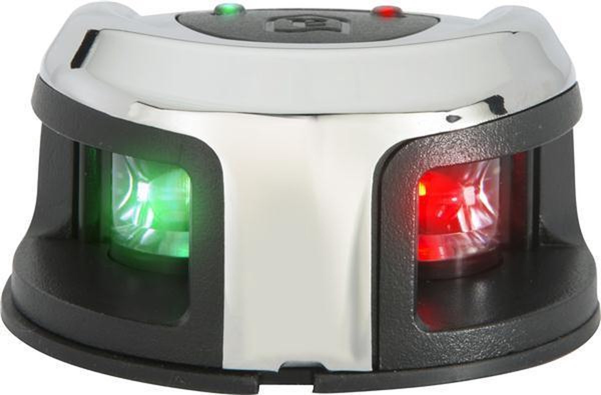 Attwood RVS LED 2-Kleurenlicht opbouwmontage