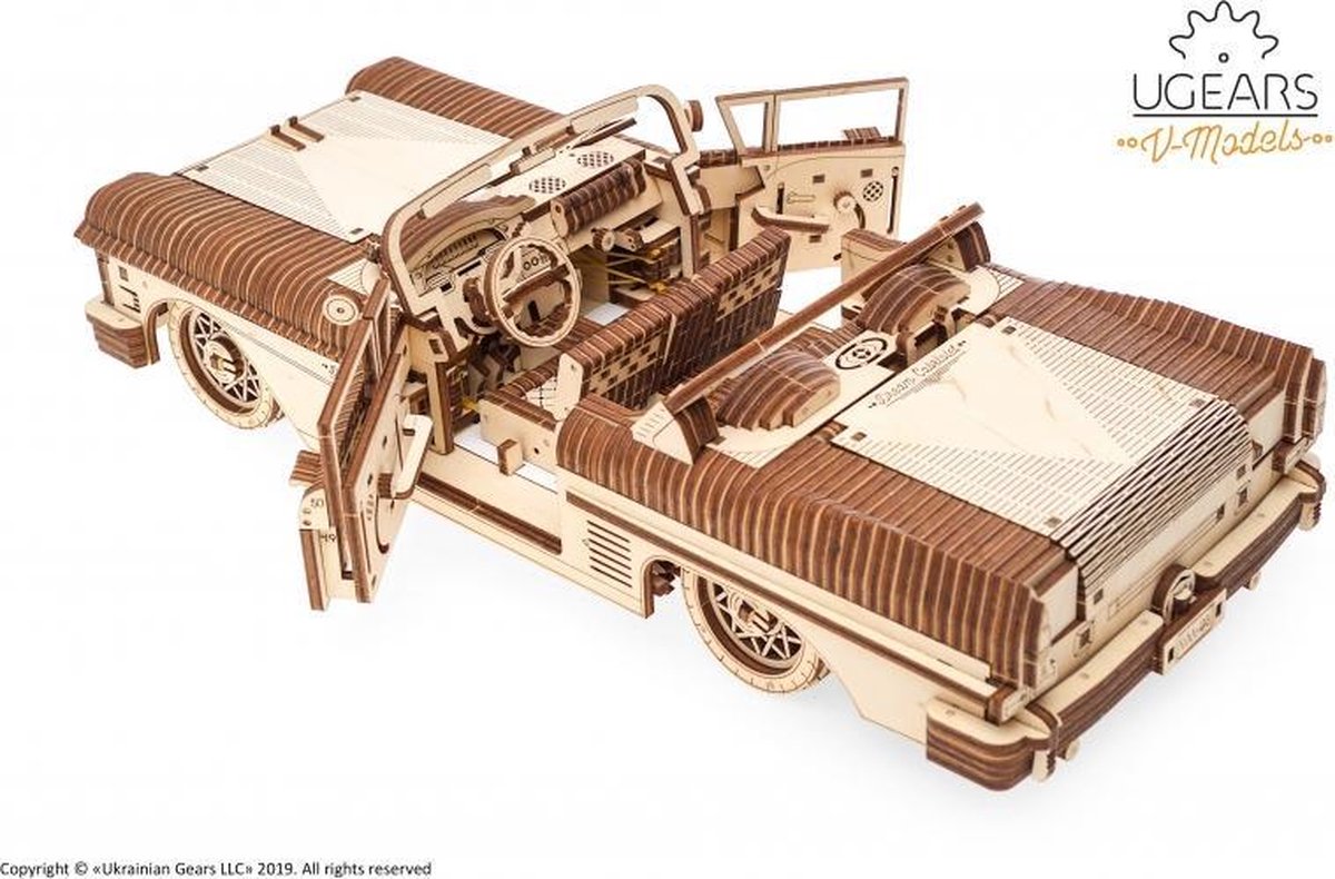 U Gears modelbouw hout CABRIO VM-05